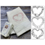 ADVENTSKALENDER 15. Dezember - Stickserie Sweet Magic Herzen